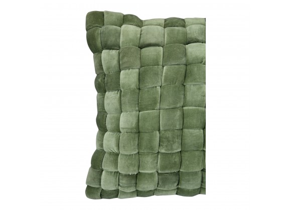 Moe's Home Collection Jazzy Pillow - Chartreuse - Closeup Angle