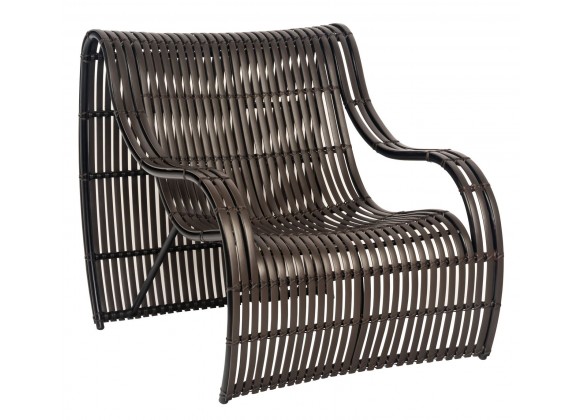 Woodard Loft Large Lounge Chair - Angled