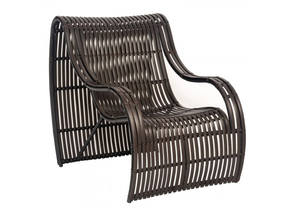 Woodard Loft Small Lounge Chair - Angled