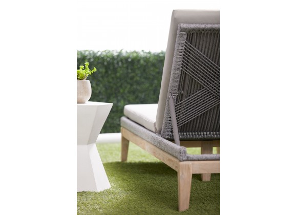 Essentials For Living Loom Outdoor Chaise Lounge - Lifestyle