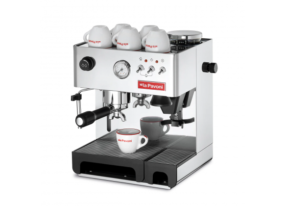 La Pavoni "Domus Bar" Espresso/Cappuccino Machine - Angled