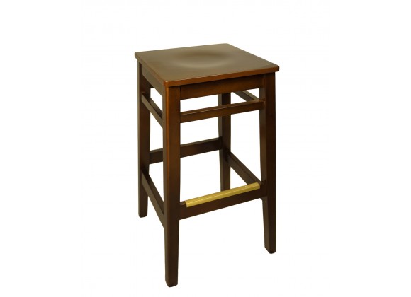  Trevor Backless Barstool In Mahogany