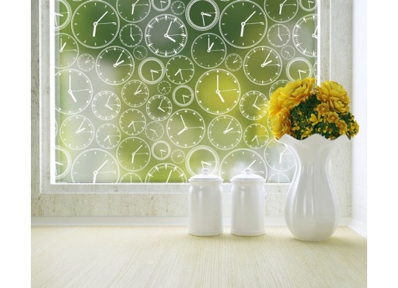 Odhams Press About Time Privacy Adhesive Window Film