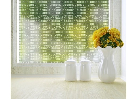 Odhams Press Bits & Bytes Privacy Adhesive Window Film