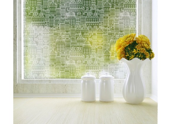 Odhams Press Little City  Sheer Adhesive Window Film