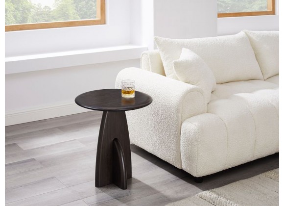 Greenington Zephyr Side Table, Caviar - Lifestyle