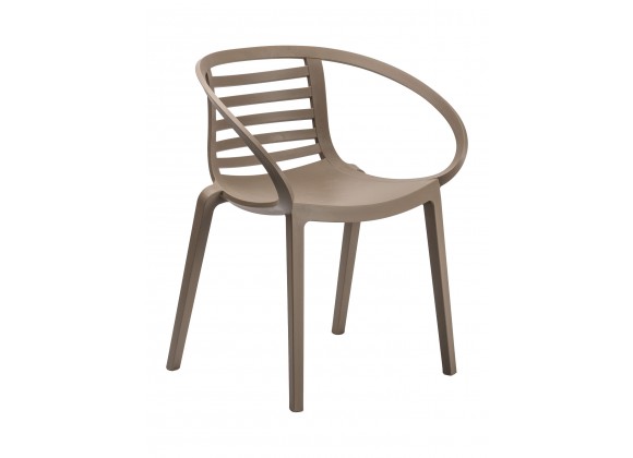 Polypropylene Reinforced With Fiberglass Arm Chair - MAMBO A