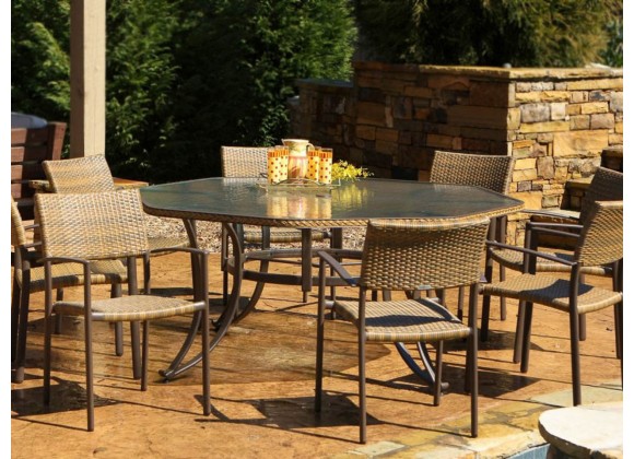 Tortuga Outdoor Maracay Dining Chair- Lifestyle