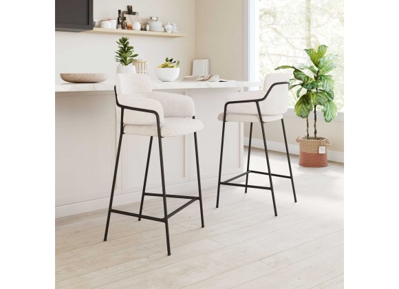 Marcel Barstool in Cream - Lifestyle