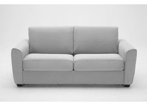 J&M Furniture Marin Sofa Bed in Light Grey Fabric