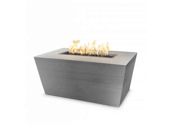 The Outdoor Plus Mesa Fire Pit - Stainless Steel