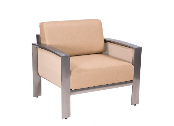 Woodard Metropolis Lounge Chair - Angled
