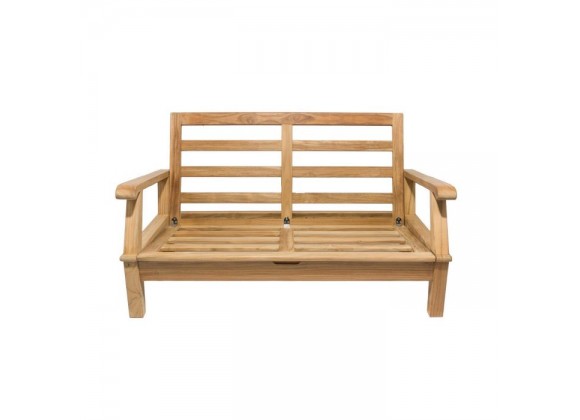 Royal Teak Miami Love Seat / 2-Seater / FRAME ONLY