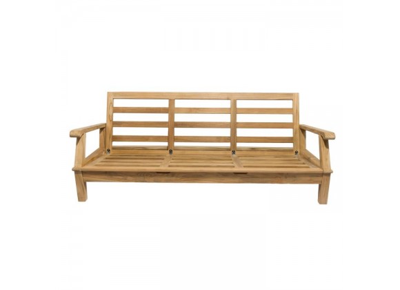 Royal Teak Miami Love Seat / 3-Seater / FRAME ONLY