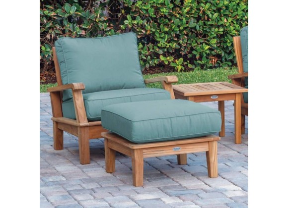 Royal Teak Miami Ottoman / FRAME ONLY Outdoor