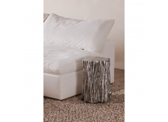 Moe's Home Collection Trunk Stool - Antique Silver - Lifestyle