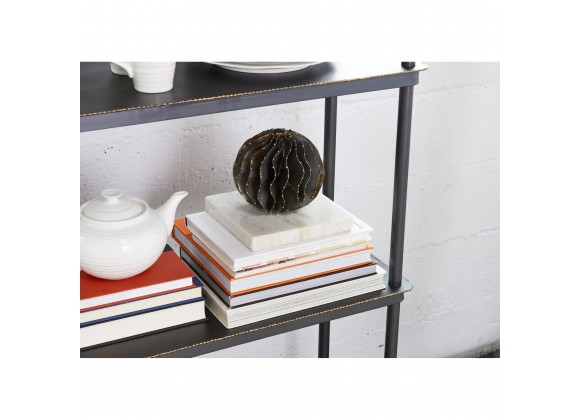 Moe's Home Collection Iron Orb - White Marble - Lifestyle