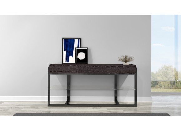 Furnitech 64" Signature Home Contemporary Console Table - Perspective