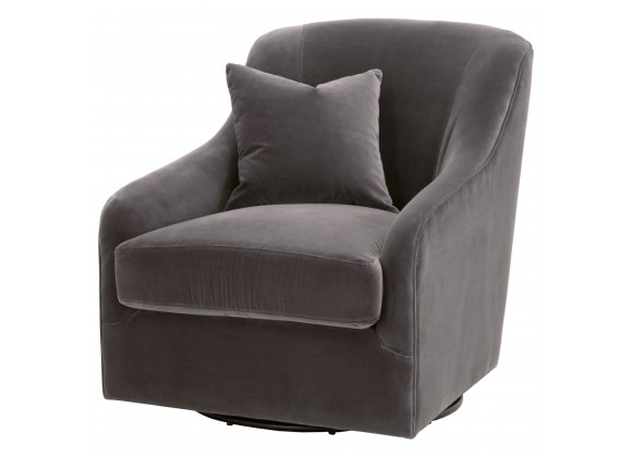 Essentials For Living Mona Swivel Club Chair - Angled