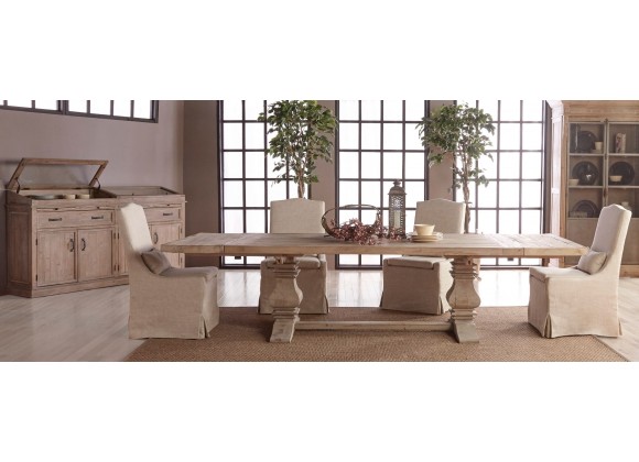 Essentials For Living Monastery Extension Dining Table - Lifestyle