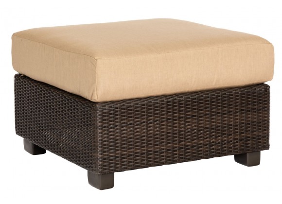 Woodard Montecito Ottoman - Angled