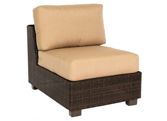 Woodard Montecito Armless Sectional Unit - Angled View