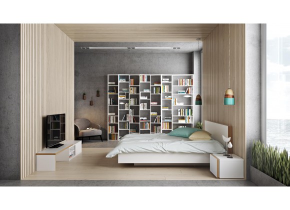 TemaHome Valsa Composition 2012-004 in Pure White - Lifestyle