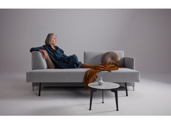 Innovation Living Muito Sofa Bed - Micro Check Grey - Lifestyle 1