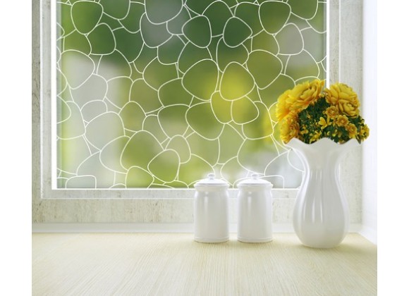 Odhams Press Pebbles Privacy Adhesive Window Film