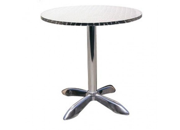 H&D Seating 760R 23.5" Round Aluminum Restaurant Table