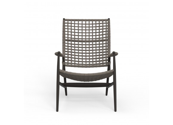 Sunset West Grigio Highback Chair - Front Angle