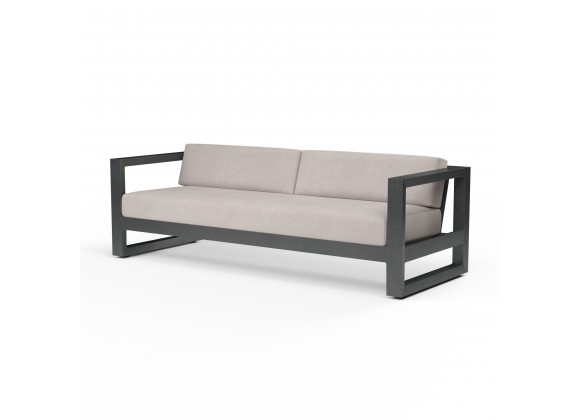Redondo Sofa in Canvas Natural, No Welt - Front Side Angle