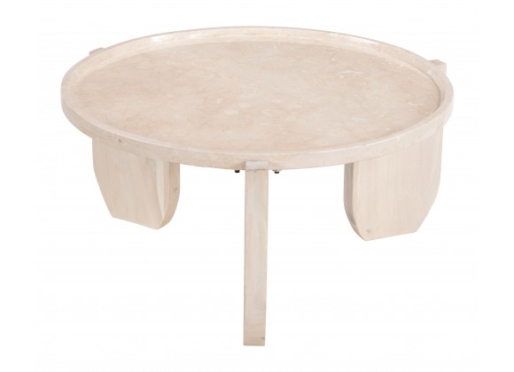 Nador Coffee Table Natural - Angled 