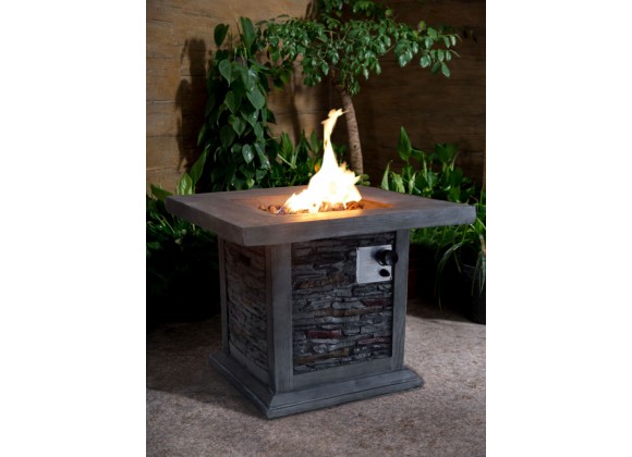 Crawford And Burke Edziza Gray Stone, Crawford Outdoor Fire Pit