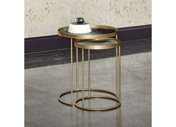Sunpan Thalia Nesting Table - Set of Two - Lifestyle