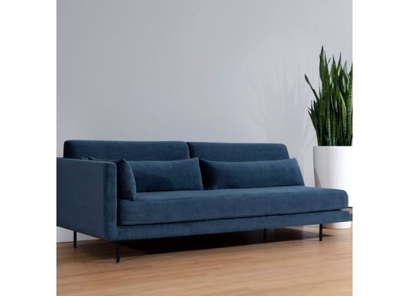 Sunpan Kalani Sofa in Danny Nasty Blue - Lifestyle