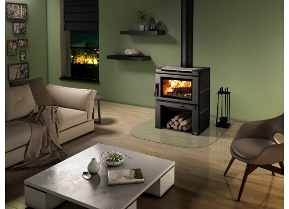 Osburn Stoves Matrix Wood Stove with Variable Speed Blower - Lifestyle 1 