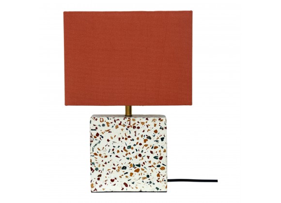 Moe's Home Collection Terrazzo Square Table Lamp - Front Angle
