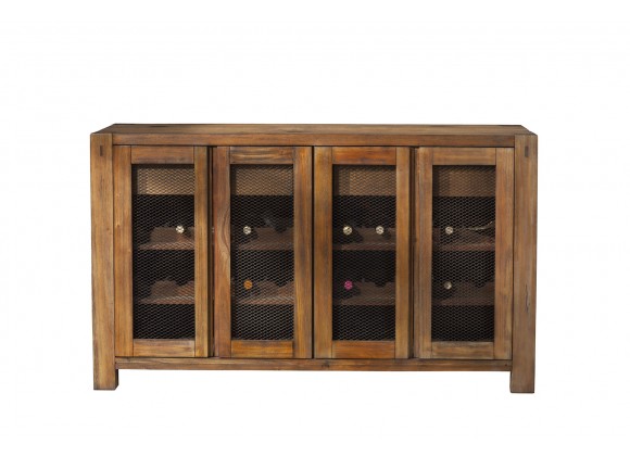 Alpine Furniture Shasta Server in Salvaged Natural - Front