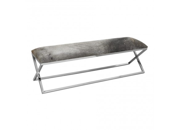 Moe's Home Collection Rossi Bench - Front Side Angle
