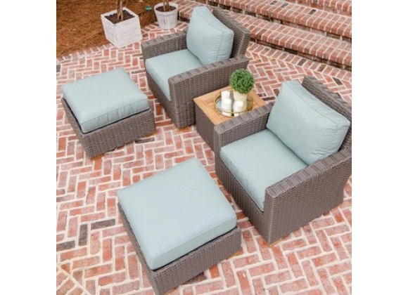 Royal Teak Boca Ottoman