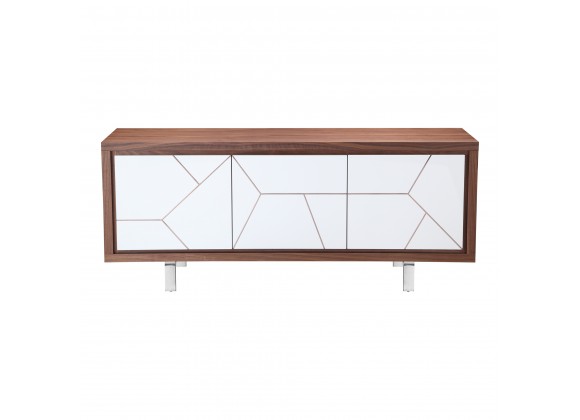 oe's Home Collection Trapeze Sideboard - Front Angle