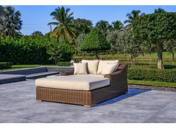 Round garden lounger sale