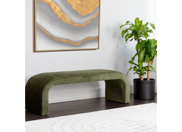 Sunpan Nahara Bench Bergen Olive - Lifestyle