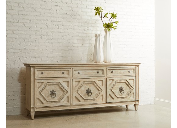 Pulaski Furniture 3-Door Entertainment Console with Storage Drawers
