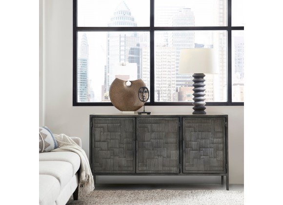 Pulaski Furniture 3-Door Metal Sideboard
