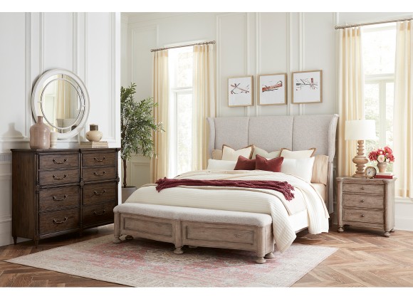 Pulaski Furniture Higgins Street Upholstered Bed