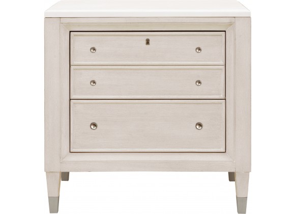 Pulaski Furniture Ashby Place 2-Drawer Nightstand with USB-C Port Front
