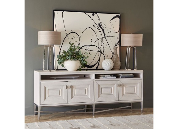Pulaski Furniture Ashby Place 4-Door Server with Open Shelves