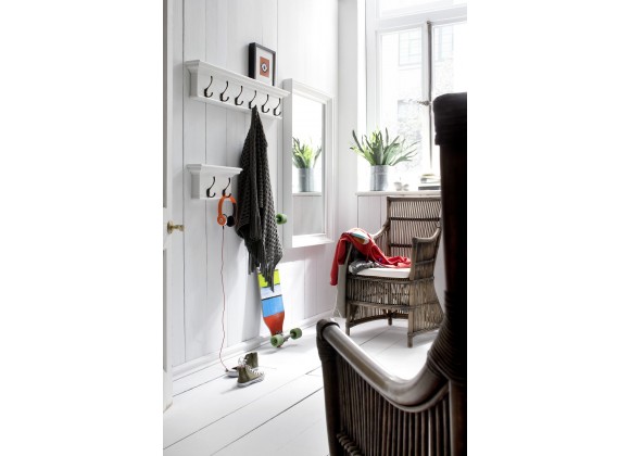 Nova Solo Halifax Mirror Profile - White - Lifestyle